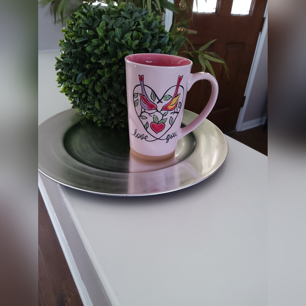 Pink Love You Mug